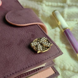 Creative Pearl Bowknot Magnetic Bookmark Book Decoration Cute Magnet Page Markers Reading Student Office Stationery 2023 New