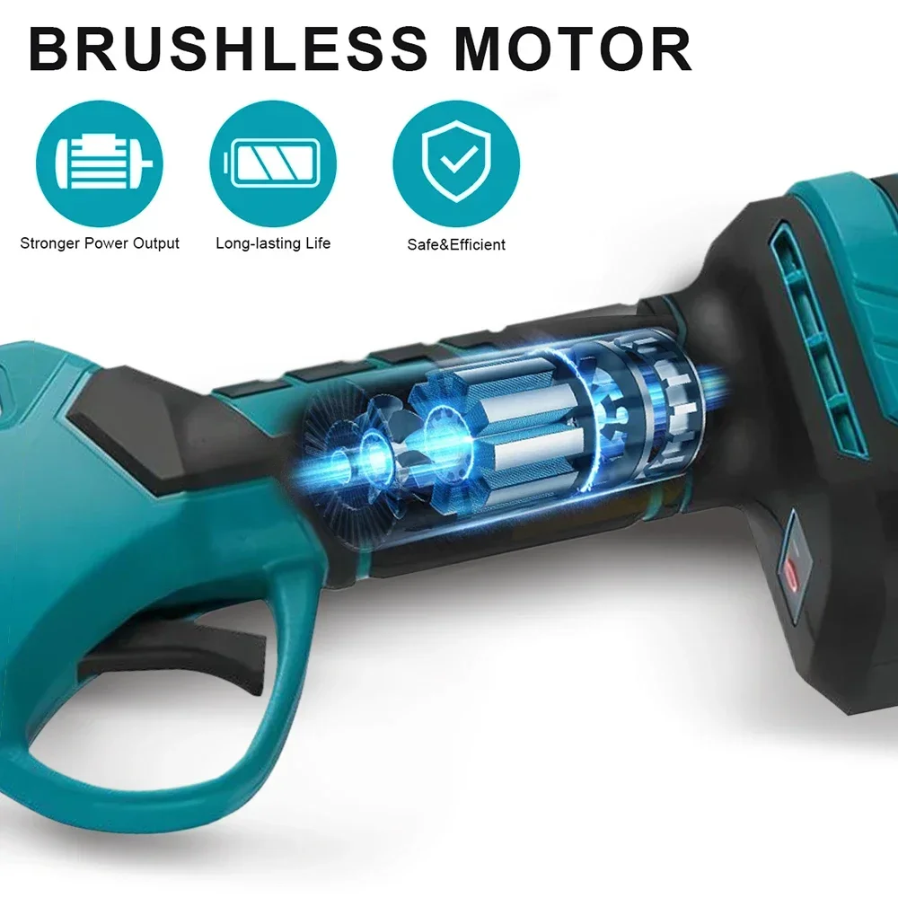 ماكيتا 18 فولت مقص كهربائي لاسلكي لتقليم الفروع والأوراق على أشجار الفاكهة في الحديقة، ماكينة تشذيب فرع قابلة لإعادة الشحن #3