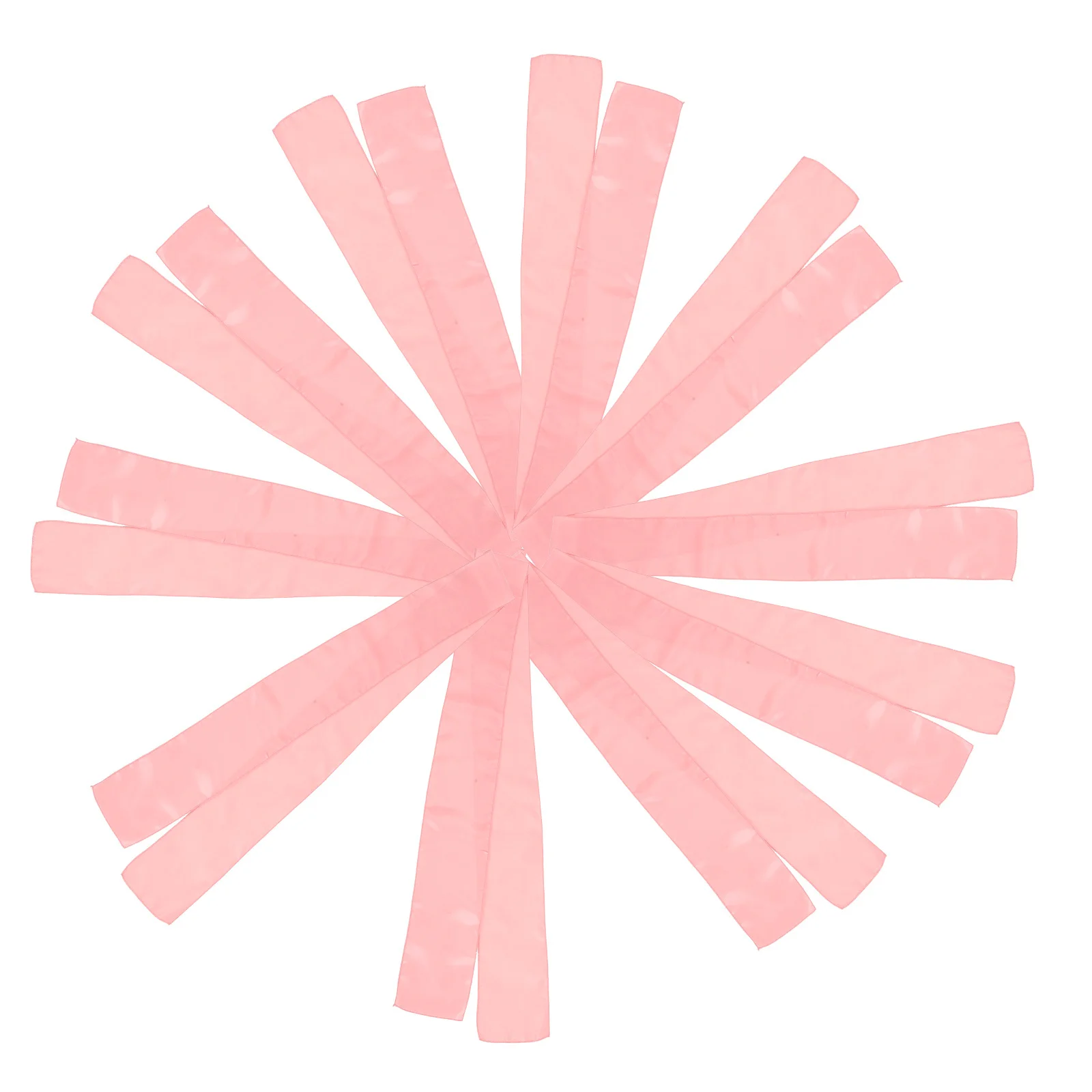 

10Pcs Rose Gold Satin Chair Sashes Luxury Ribbon Ties Wedding Party Banquet Reception Decorations Reception Chair Ties