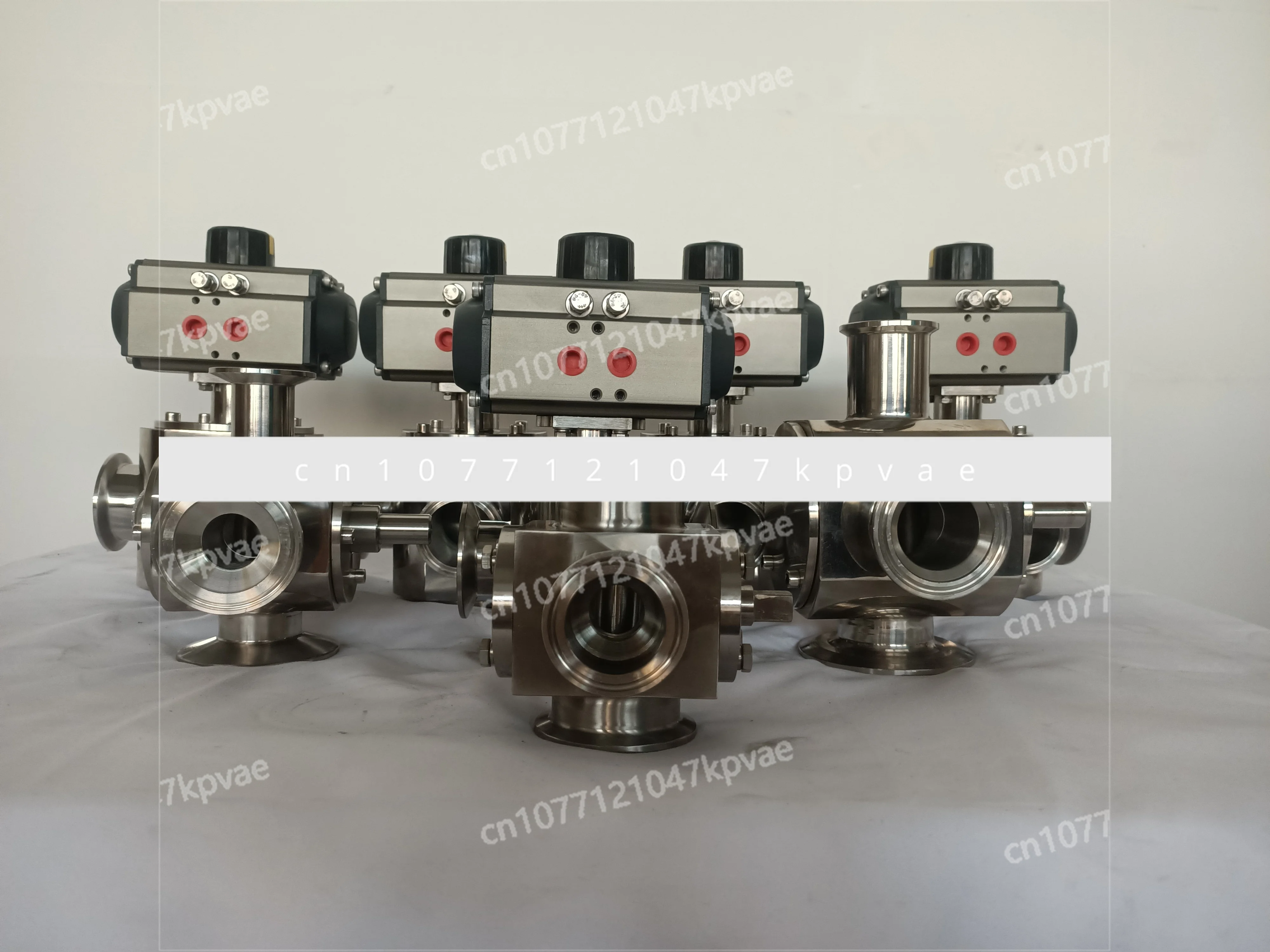 Filling Machine Accessories Paste Three-way Valve Large Particle Rotary Filling Valve 304 Stainless Steel Steering Valve C