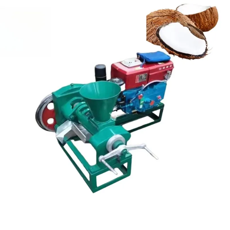 Customized 50Kg/h Oil Machine Screw Soybean Peanut Palm Kernal Oil Press Equipment Almond Oil Making Machine Diesel Engine