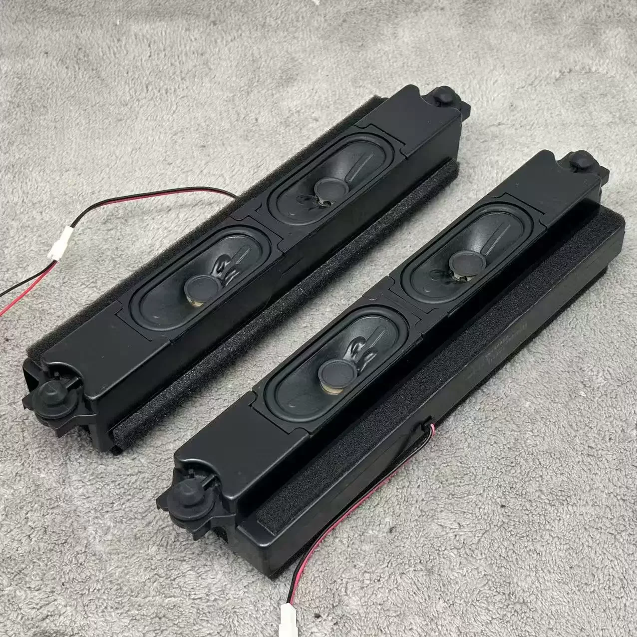 2PCS GHXAMP Dual Full-Range Passive Sound Bar Speakers | 8 Ohm 18W Bass Reflex | DIY Audio Kit – Highs, Mids & Lows