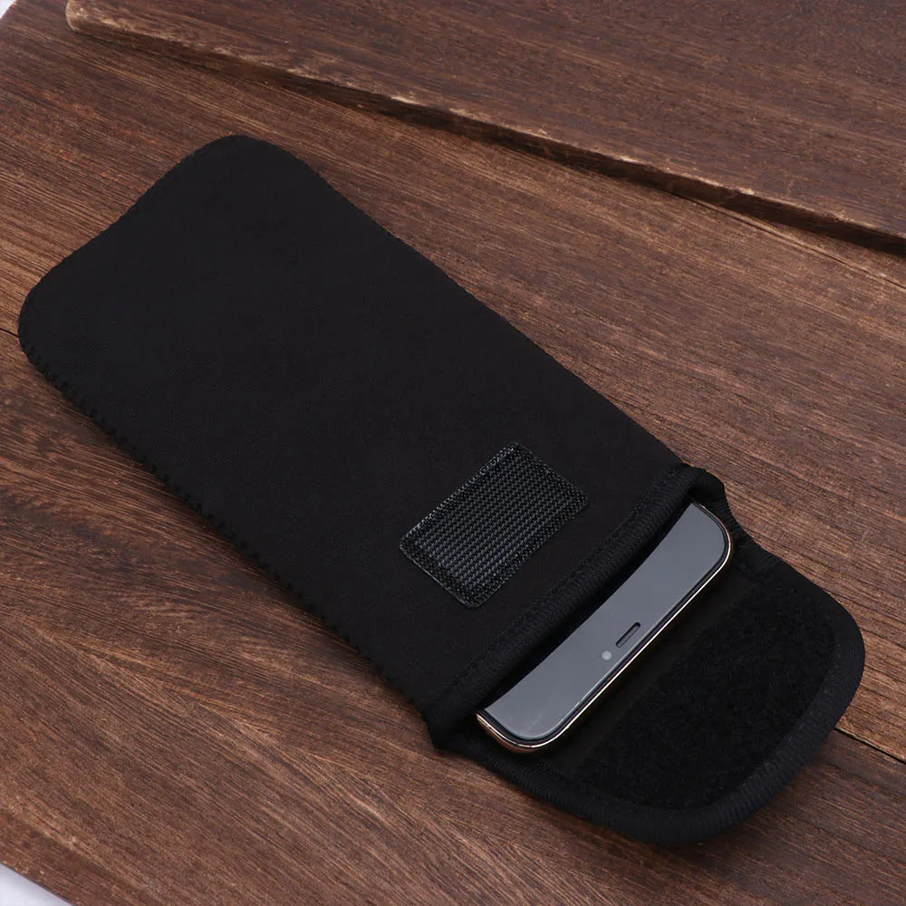 Bolsa de neopreno para teléfono móvil, funda protectora portátil para teléfono, funda protectora a prueba de polvo, funda Universal para teléfono móvil