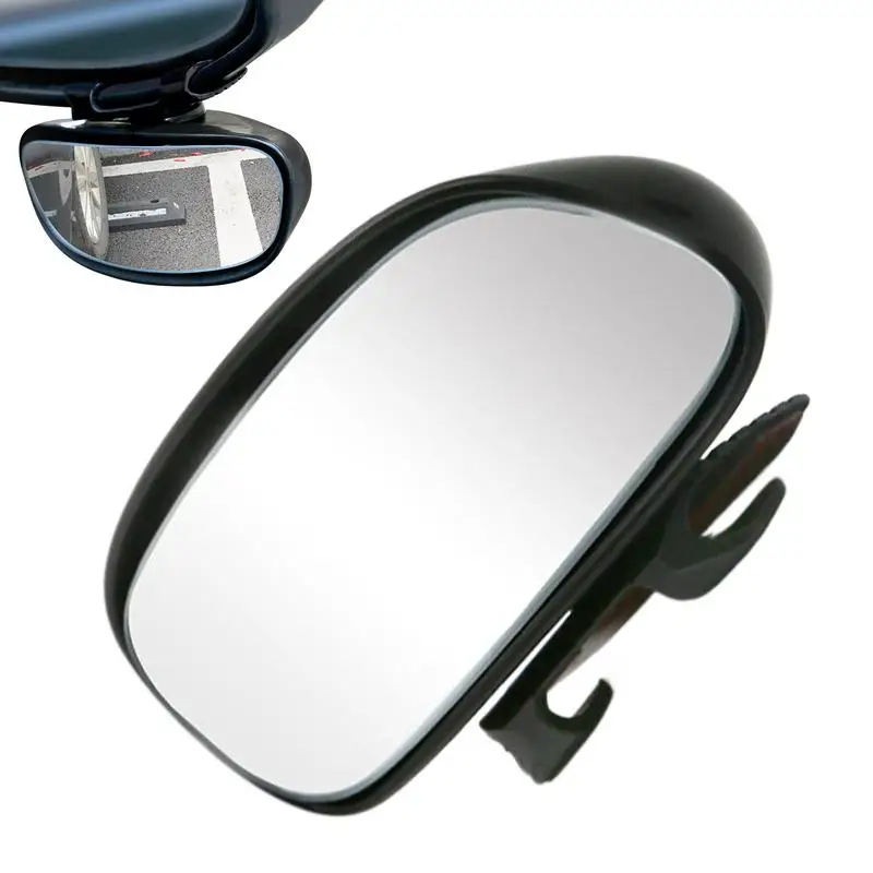 Car Blind Mirrors Rectangular Rear View Wide Angle Mirrors Multi-Angle Rotating High-Definition Glass Mirrors for Car Truck SUV