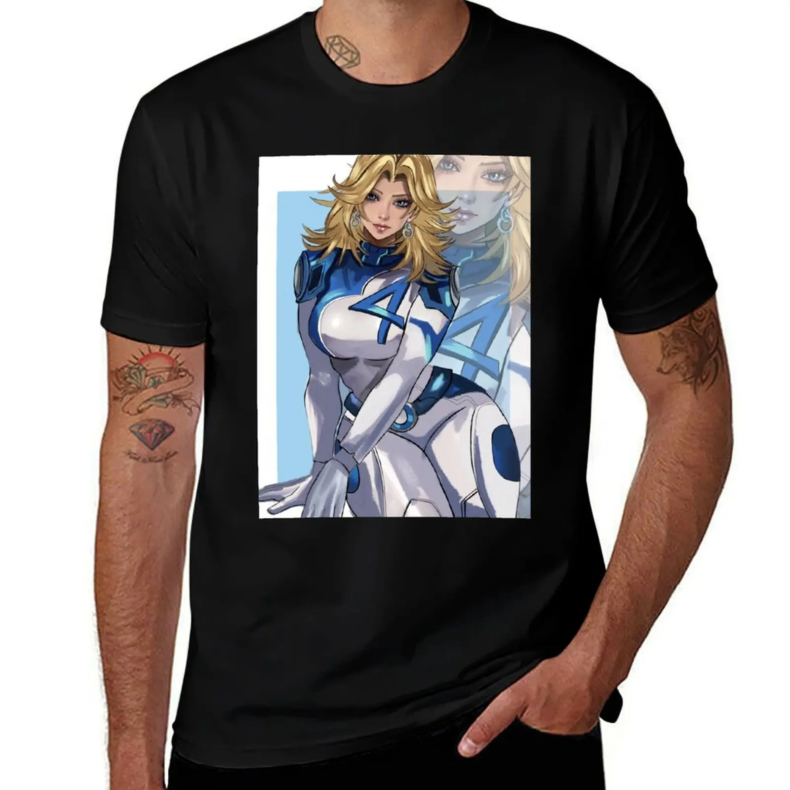 

The Invisible Woman - Sue Storm T-Shirt vintage t shirts funny gifts new edition custom shirt Short sleeve tee men