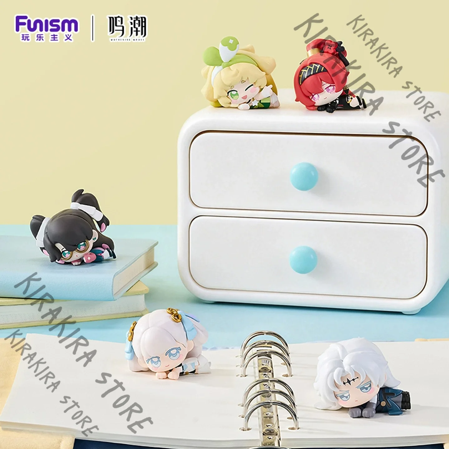 Wuthering Waves CALCHARO Zhezhi Jinhsi Verina Yinlin Keychain Keyring Cosplay Badge Ornament Figurine Model Kit Bag Pendant Gift