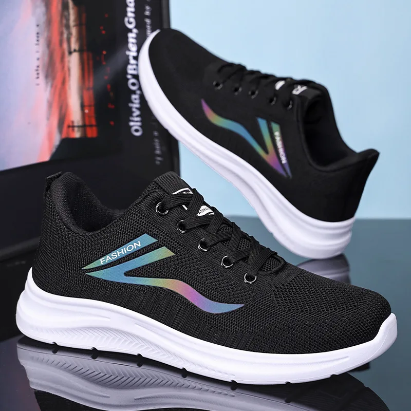 

New spring running men's shoes, breathable and comfortable single shoes, casual running shoes