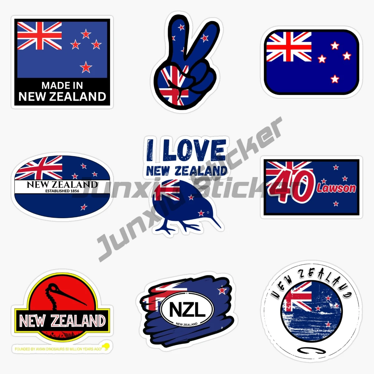 

Personality Decor New Zealand Flag Vinyl self-adhesive Decal Map Styling Sticker New Zealand NZ Travel Truck Bumper Accessories