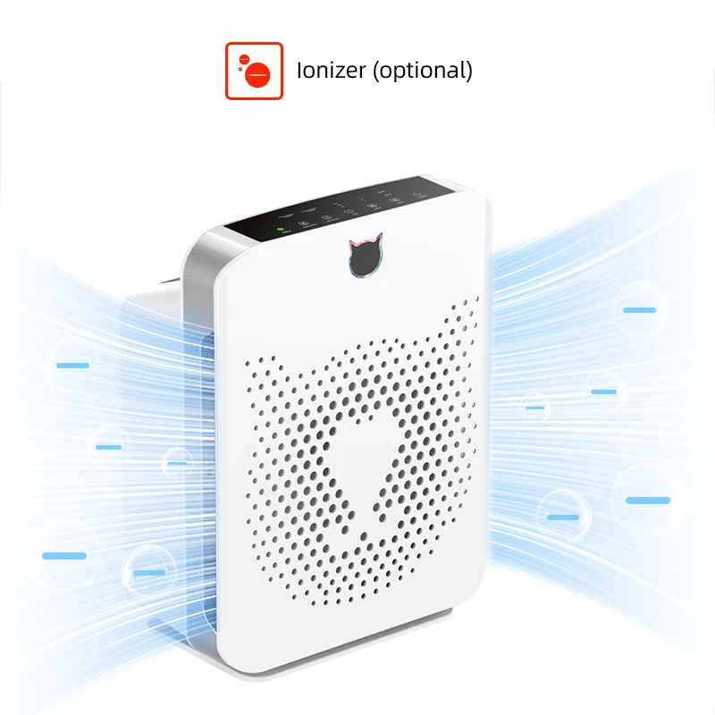 New wifi purifier smart air ionic negative ion generator air purifier portable wall cleaner ozonizer ionizer fresh air