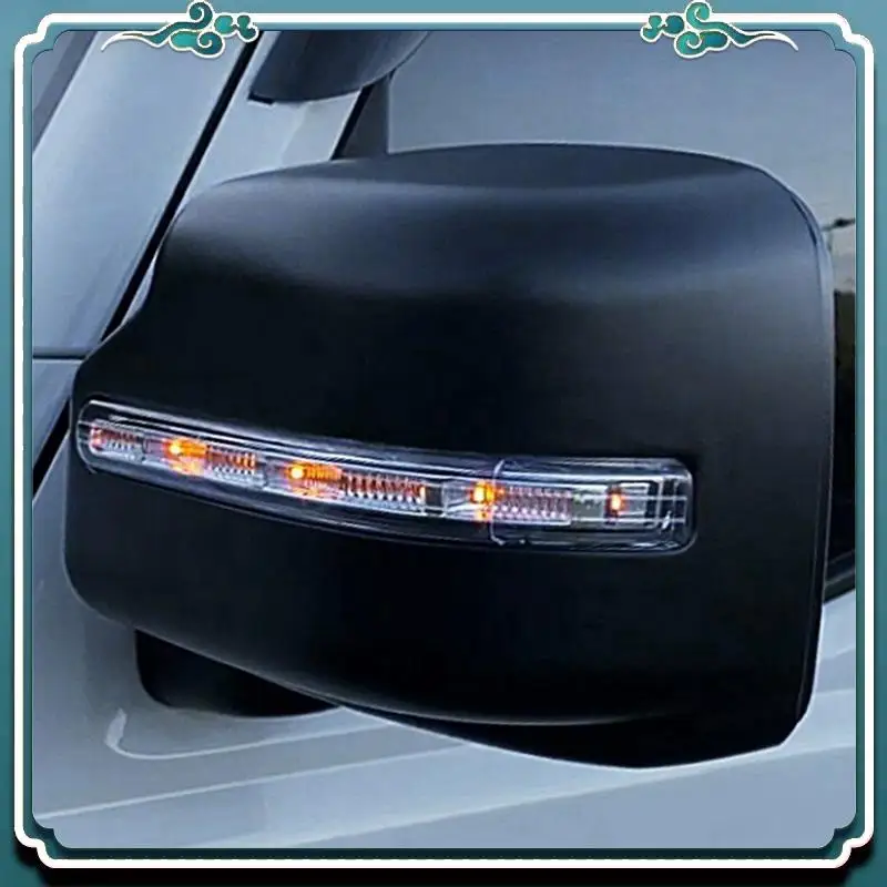 

ABTU-крышка зеркала заднего вида со светодиодными поворотниками для Suzuki Jimny JB64 JB74 2019-2022, аксессуары, колпачки для боковых зеркал