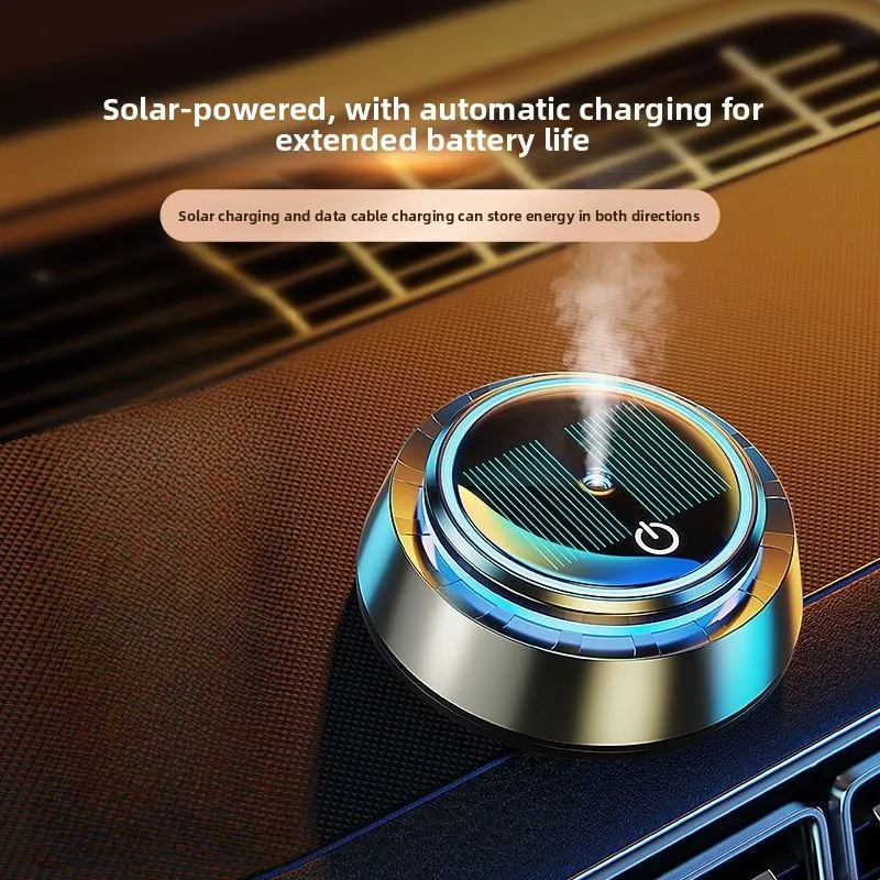 Useful Smart Car Aroma Diffuser with Ambient Light, Long Lasting Fragrance Air Purifier Deodorizer