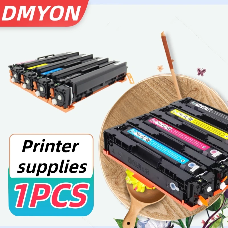 4Colors 202A/CF500A/-503A Compatible Toner Cartridge for HP Color LaserJet Pro M254 M254dw 254nw MFP M281cdw 281fdn 280 280nw