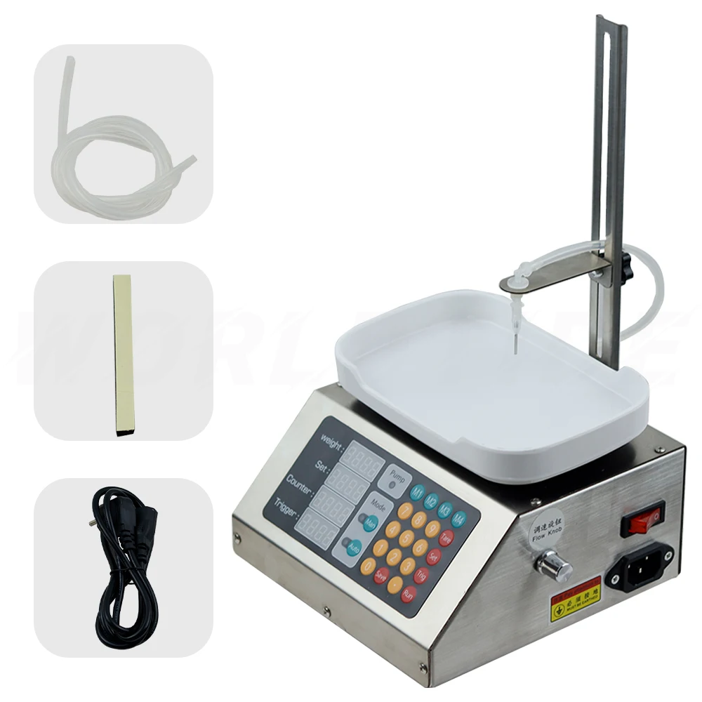 Imagem -05 - Micro Máquina de Enchimento Que Pesa o Dispositivo de Dosagem Quantitativo Líquido 150ml da Bomba Peristáltica Csy-m90