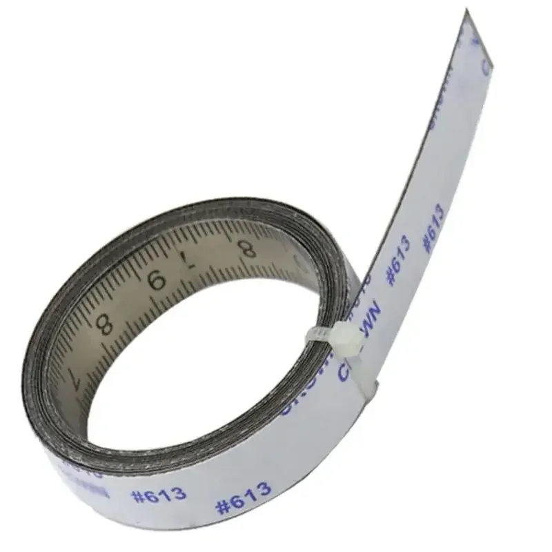 1-6M Stainless Steel Tape Measures Scale Ruler Portable Metric Self-adhesive Mechanical Rulers Measuring Ruler Gauging Tools