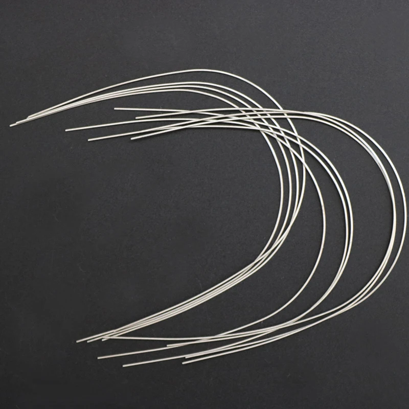 10 paczek ortodontycznych fioletowych drutów SE Natural Form Arch Wire