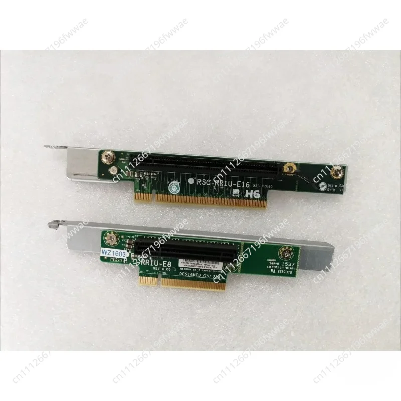 For With iron sheet PCI-E slot X16 X8 adapter card RSC-RR1U-E8 RSC-RR1U-E16 90 degree steering slot