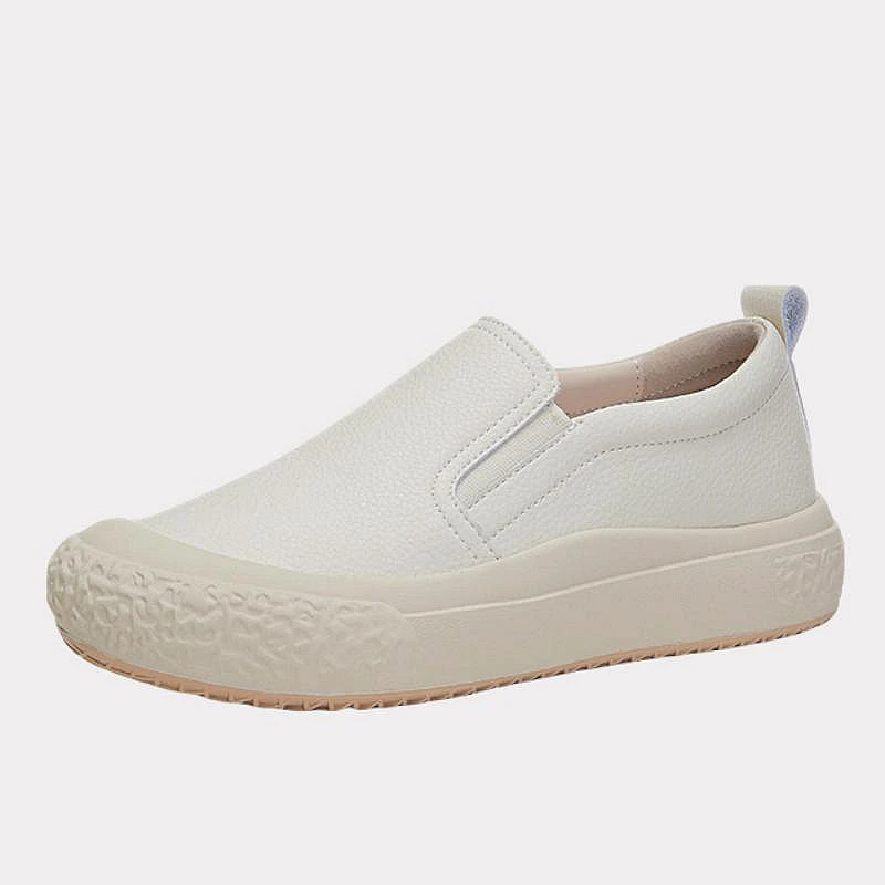 Sneakers da donna di alta qualità 2024 nuove scarpe da pescatore Slip-on scarpe basse da ragazza grandi Slip-on scarpe da donna in pelle scamosciata antiscivolo