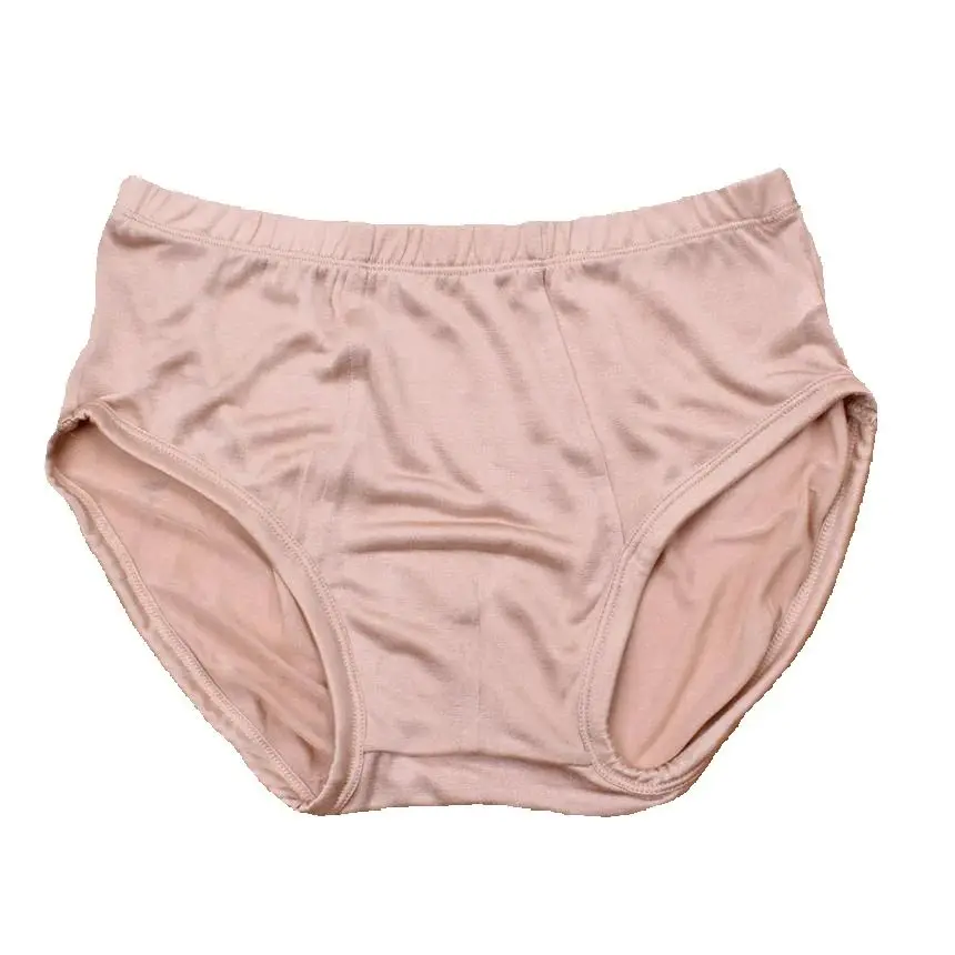 High quality 100% real silk knitted male briefs, silk panties,antibacterial breathable health