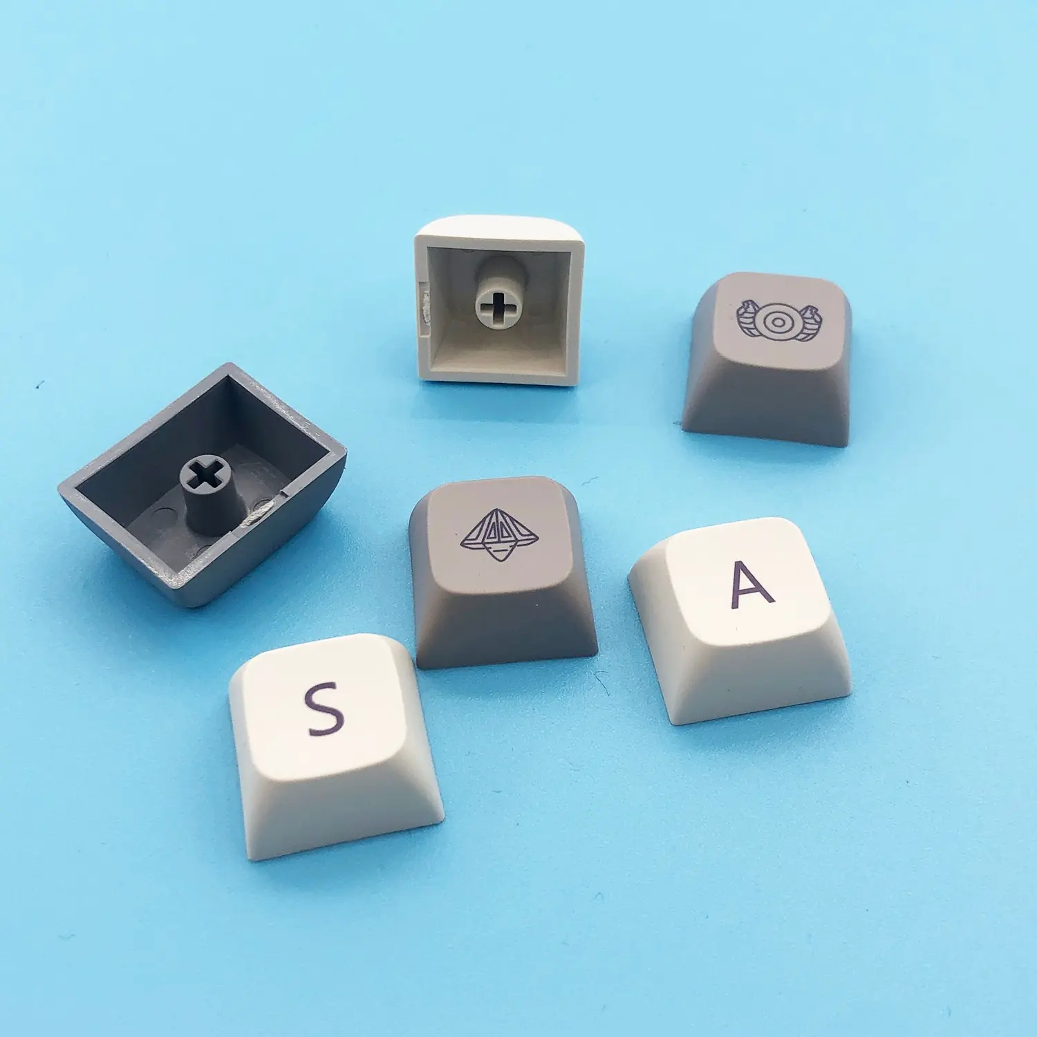 Rivelazione Rocket Keycap 125 Key XDA altezza materiale PBT sublimazione adatto per tastiera da gioco meccanica