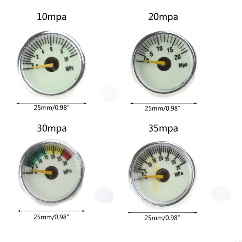 Y3NB Portable M10Thread Mini Propane Tanks Gauge Level 25mm Diameter