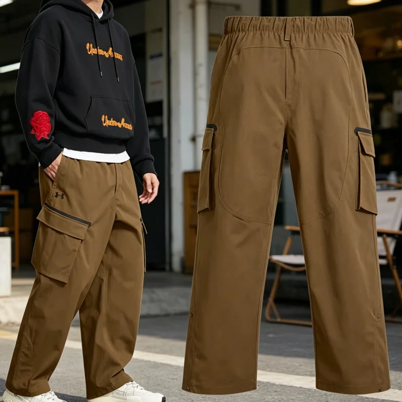 

Under Armour genuine new men's simple and comfortable breathable training sports casual pants 1388827 - 498