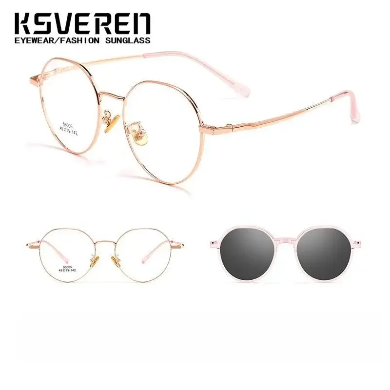 نظارات قراءة دائرية كلاسيكية مريحة ومريحة بإطار نظارات طبية للرجال والنساء #3