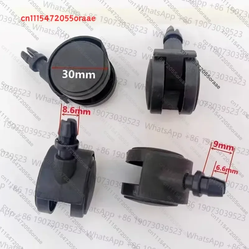 Universal wheel for tables and chairs Vacuum cleaner fan swivel chair wheels Trolley wheel Axle pulley (Auction 1 for 4)