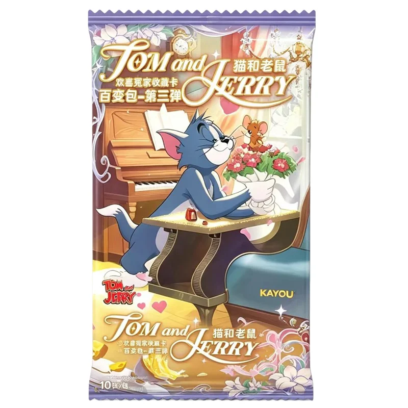 KAYOU Genuine Tom and Jerry New Happy Enemy Versatile Series Card Anime Collection Toy Card Toys children Festival Gifts