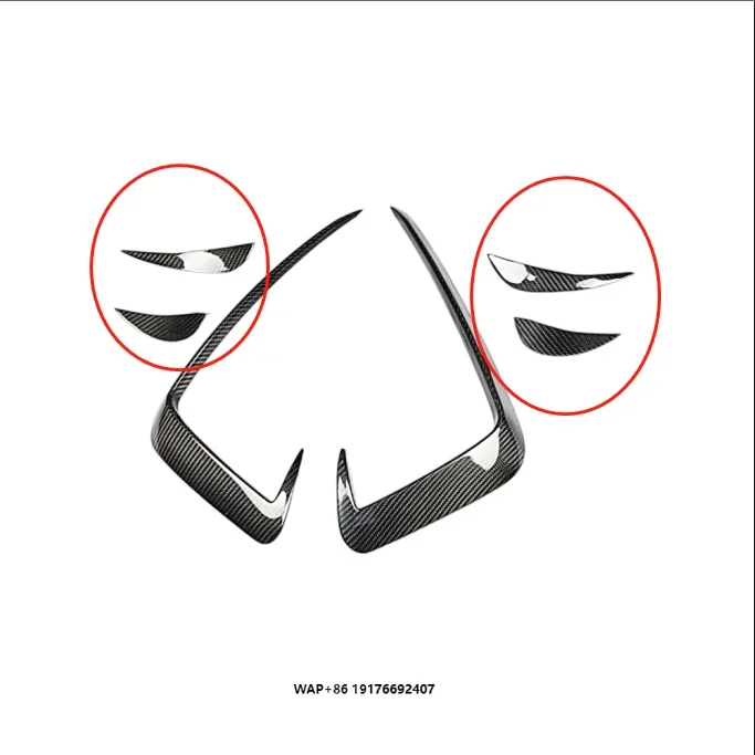 

New 2019 Style Dry Carbon Fiber Front Side Fender Bumper forAudi A4/S4 B9 A4/S4 B9 2019