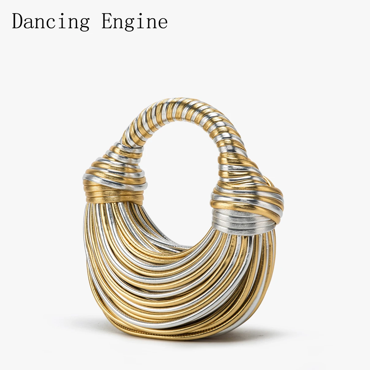 

Purses and handbag Luxury Designer Brand Handwoven Shoulder Bag women's bag Wedding Silver Evening Clutch Bag Purse Bag Gold bag