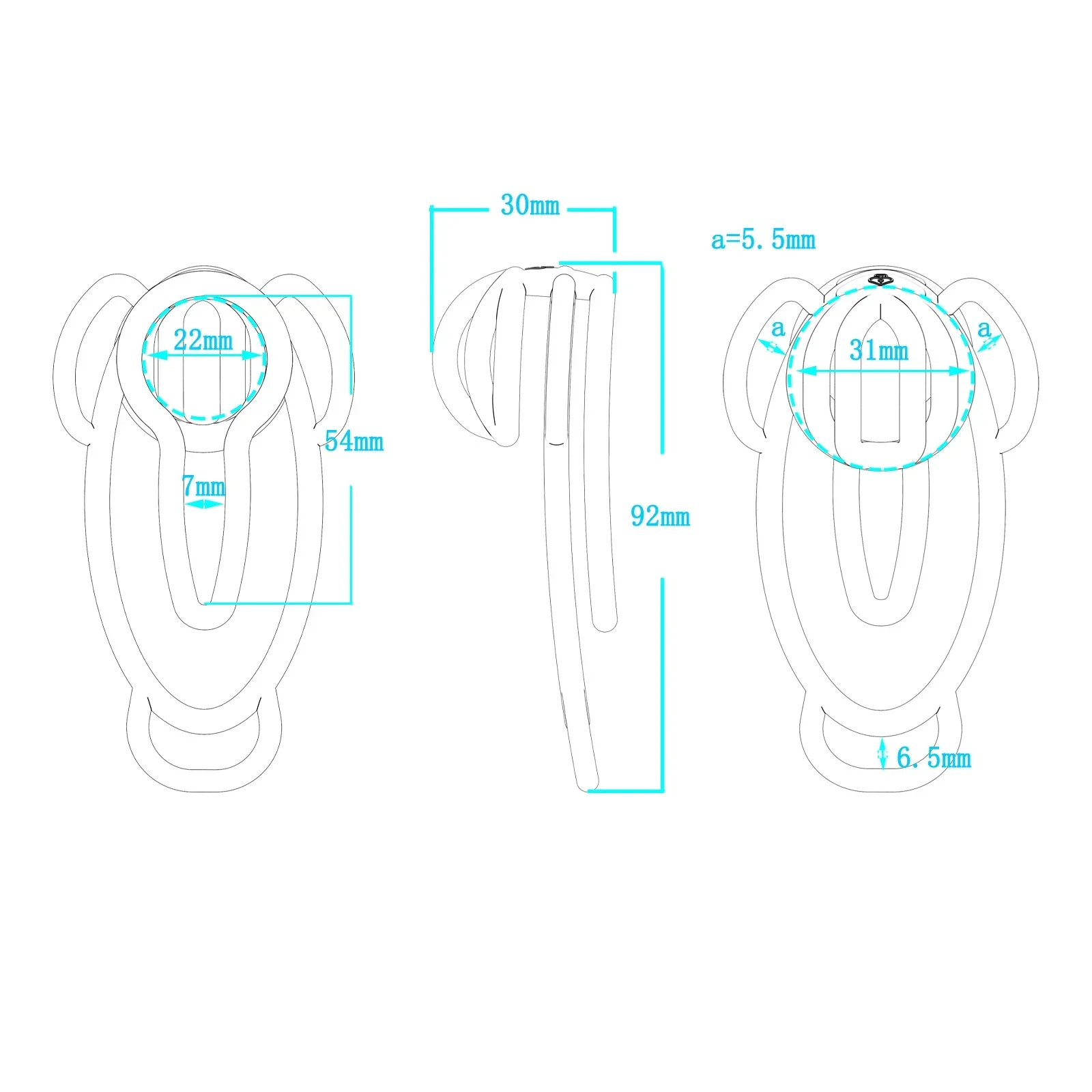 BDSM Panty Chastity with The Fufu Clip Sissy Male Mimic Female Pussy Chastity Cage Plastic Trainingsclip Cock Cage Adult Sex Toy