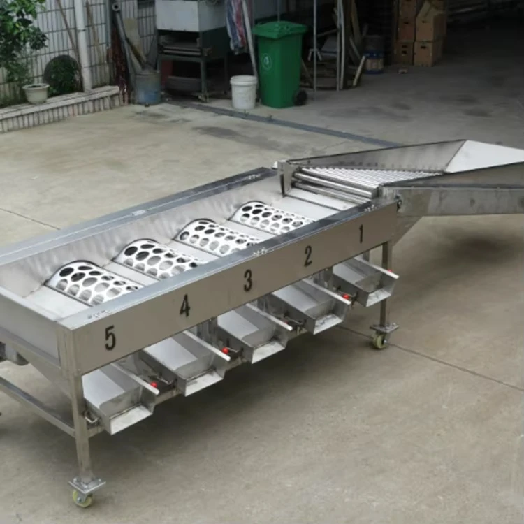 Orange Lemon Potato Tomato Grading Sorting Machine Fruits Grader Vegetable Sorter Machine