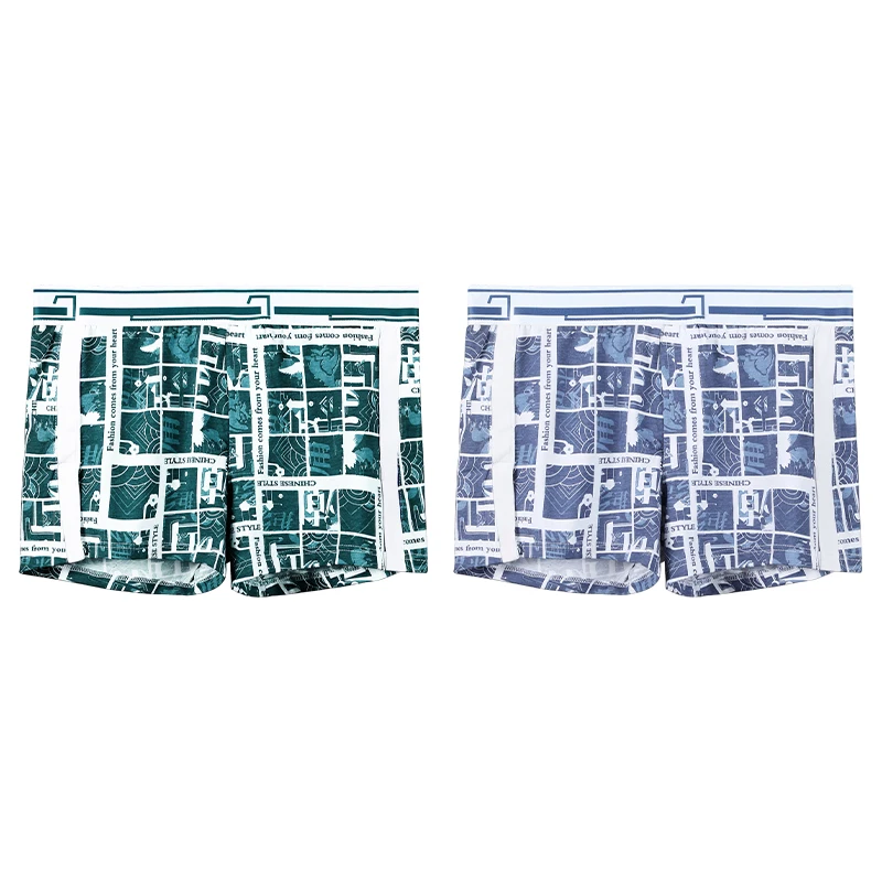 1pc männer unterwäsche männer baumwolle lose platz atmungsaktive trend pfeil hosen große größe komfortable sommer jungen boxershorts