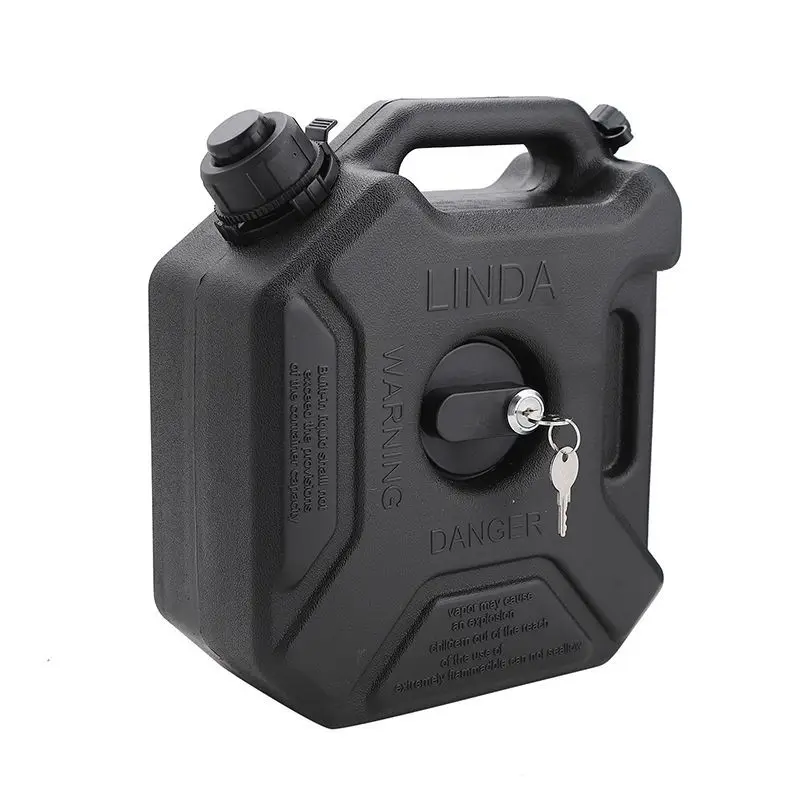 

Газонокосилка, утолщенный пластиковый взрывозащищенный барабан, черный, 5 л, дизельный барабан для YouTube с винтами кронштейна