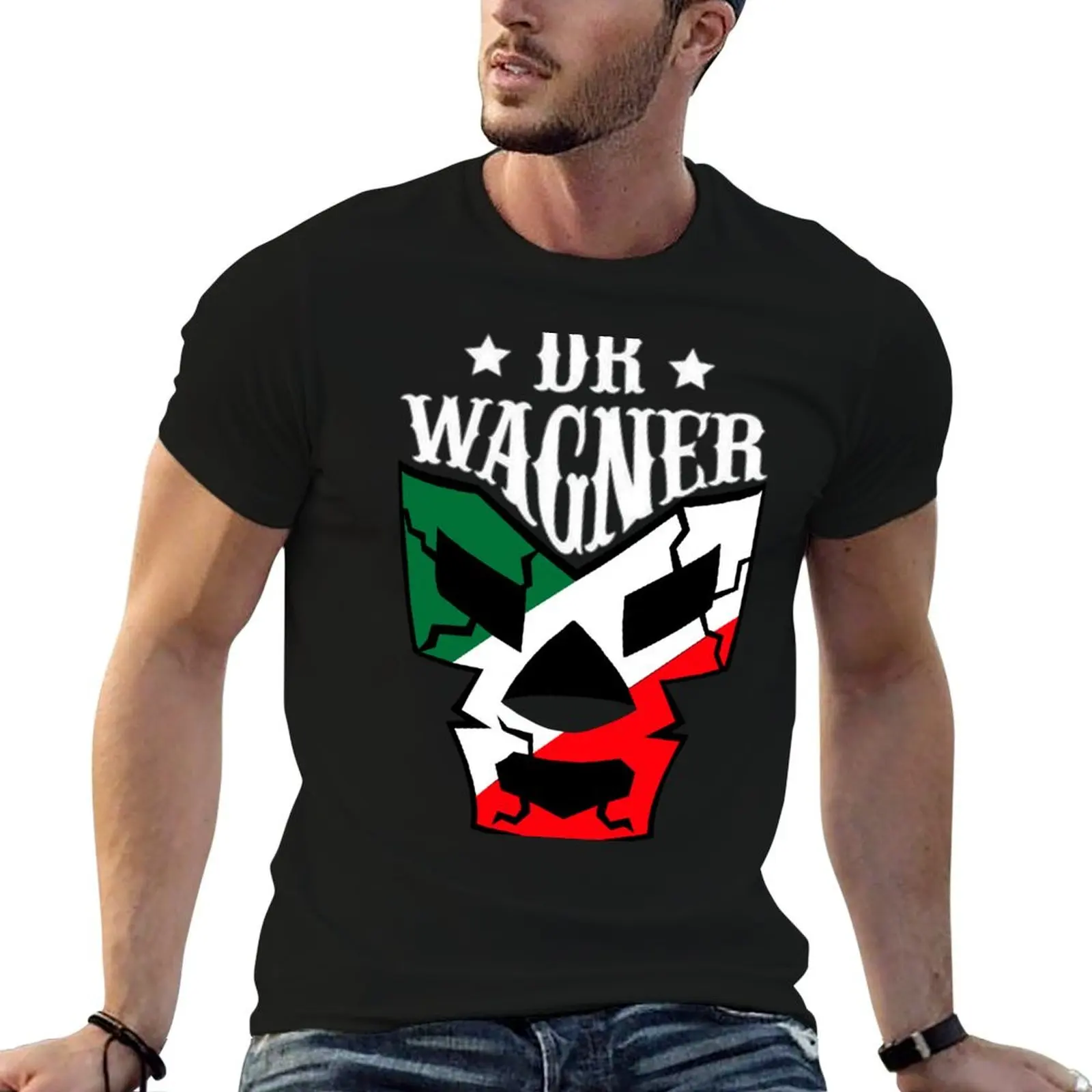 Camiseta Feel-Ink Wrestling Dr Wagner King Wagner, camisetas de algodón para hombre, camiseta 100% para hombre