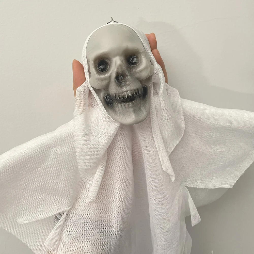 2PCS Halloween Dekorationen Party Hängen Schädel Skelett Geist Ornament Horror Requisiten Haunted Home Dekoration Halloween Im Freien – Detail 9