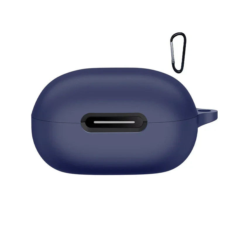 Custodia In Silicone Per Anker SoundCore P40i – Cover Antiurto, Fori Precisi, Morbida Al Tatto, Con Moschettone E Cordino, Blu