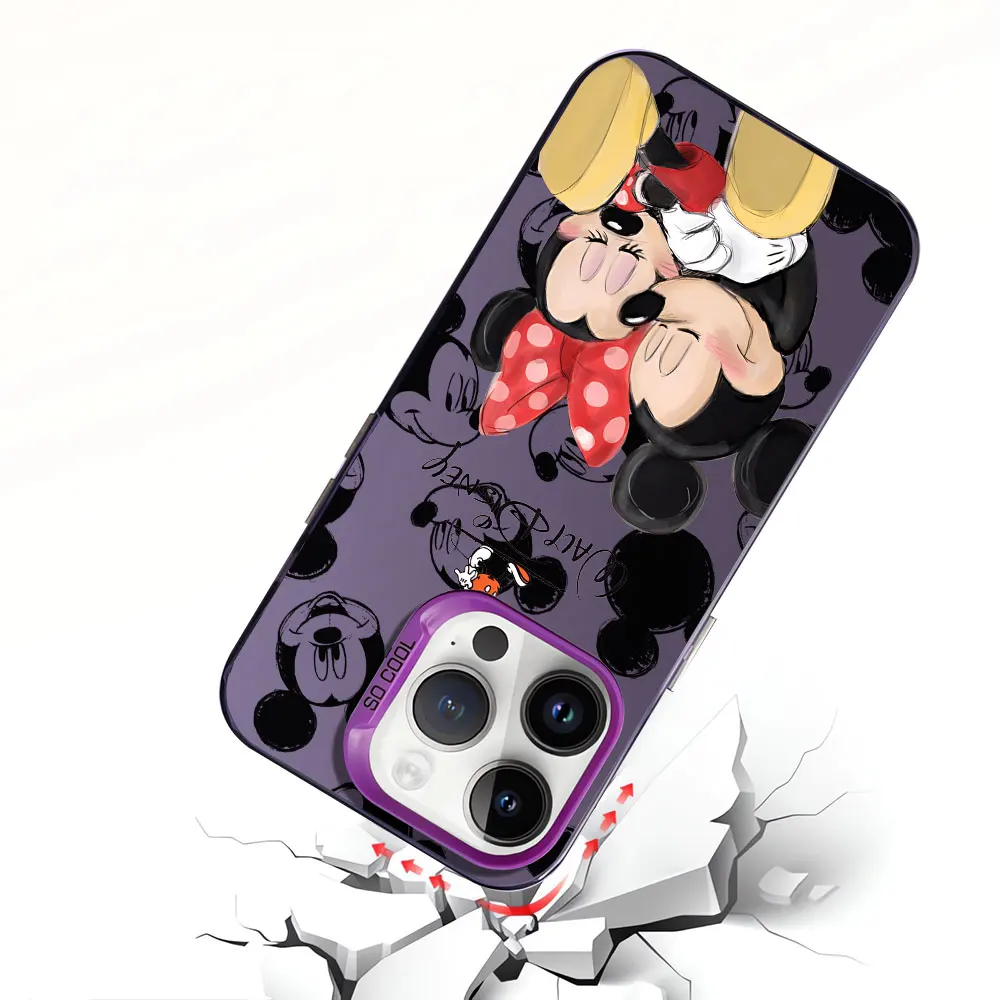 Cute Disney Mickey Minnie Phone Case for Samsung Galaxy A53 A42 A11 A73 A23 A54 A24 A52 A14 A33 A52s A72 5G A34 Soft Cover 