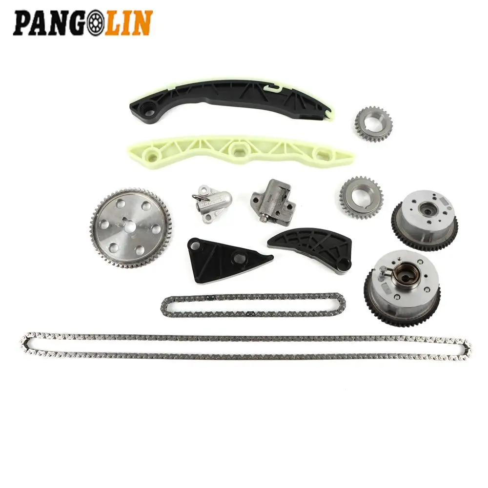 

1Set Timing Chain Kit &Camshaft VVT Gear fit Hyundai Kia Sonata Optima Rondo 2.4L G4KC Engine Car Accessories Replacement Parts