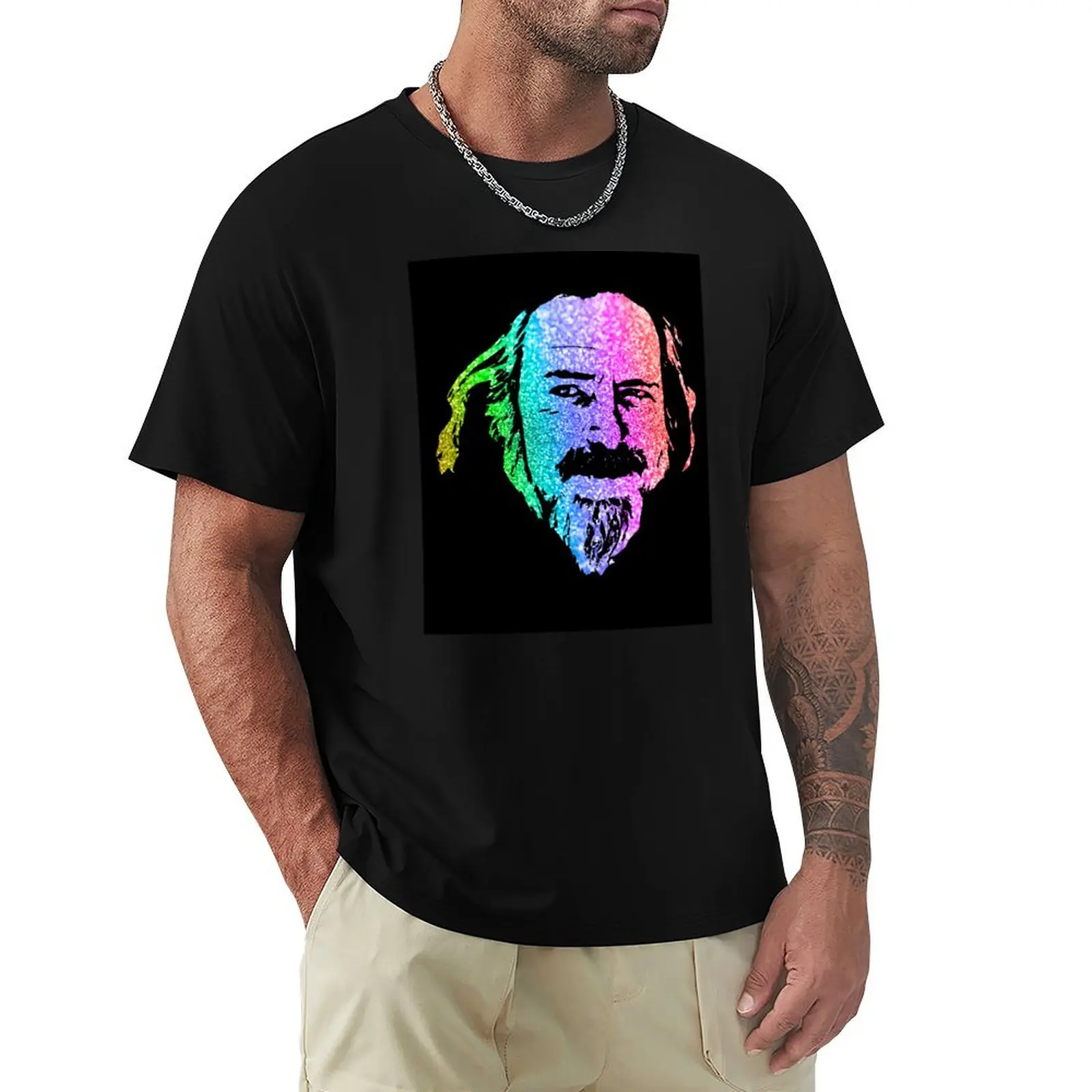 

Alan Watts T-Shirt designer shirts Louboutins black t shirts for men