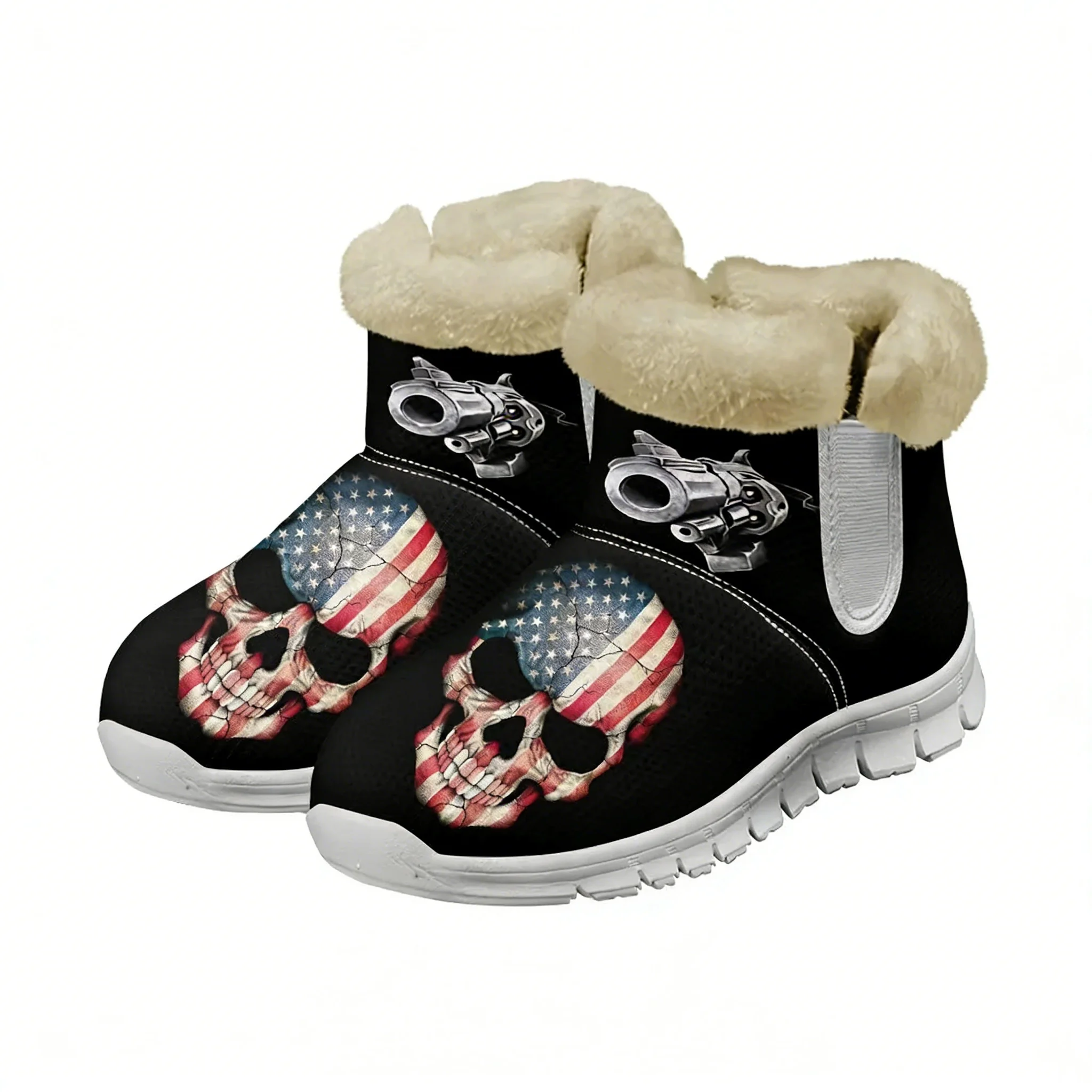 

Утепленные кроссовки Crazy Skeleton в стиле ретро для мужчин и женщин, повседневные легкие спортивные кеды для подростков, парные, с индивидуальным дизайном