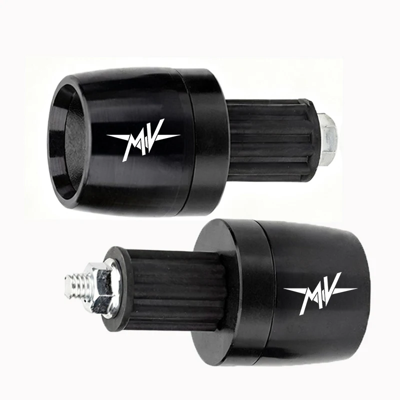 2pcs For MV Agusta F3 675 800 Brutale 800 1000 Turismo Veloce RC Motorcycle Handlebar Grips Ends Handle Bar Cap End Plug