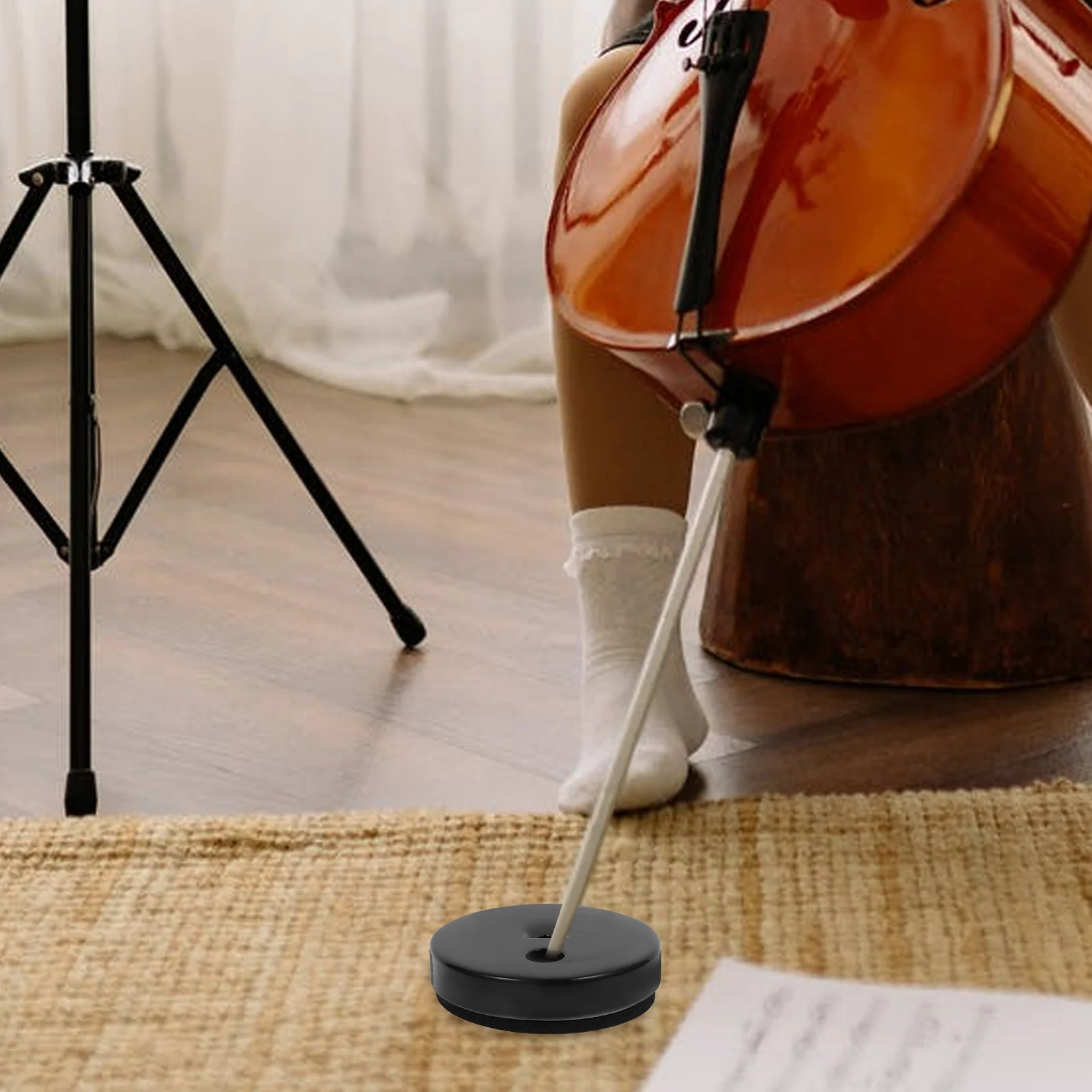 

Anti-slip Pad Accessories Cello Stopper Slide-proof Non-slip Instrument Accessory Non-skid Sponge