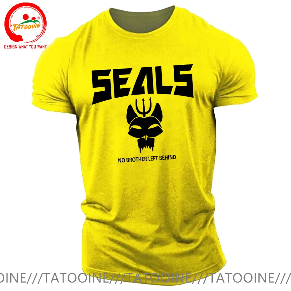 New Arrivals Naval Seals Bravo Team DEVGRU Special Forces Elite Soldiers Men T-Shirt Casual Organic Cotton Military Army TShirt