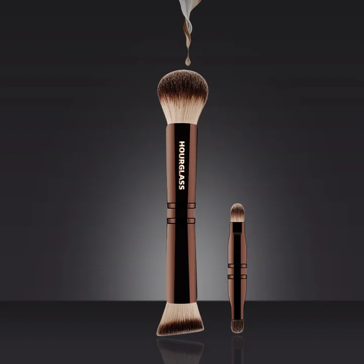 Sanduhr Make-up Brushes-2024New multifunktion ale Foundation Puder Rouge Lidschatten Concealer Pinsel Luxus Make-up-Tools