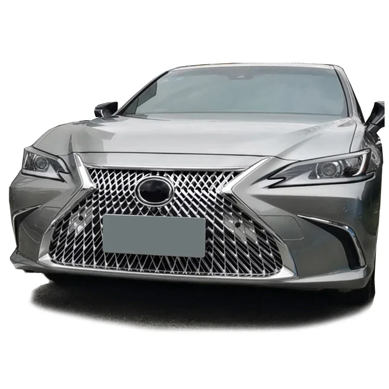 

Electroplating silver High Quality ABS Auto Parts Car Grill Front Grille FOR LEXUS ES 2018 Modified LS style Grilles