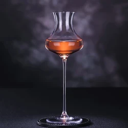 Designer Nosing Whisky Glass Liqueur, Lead-free Crystal Wine Cup, Cognac Brandy Snifters, Whiskey Taster Fragrance Smell Goblet