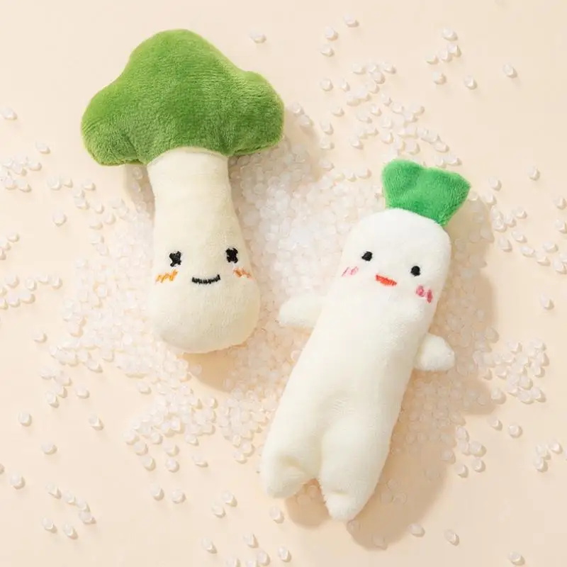 1Pc 野菜ぬいぐるみ幼児睡眠快適ハンドヘルド人形ぬいぐるみ大根キノコギフトハンドグリップ子供のおもちゃ