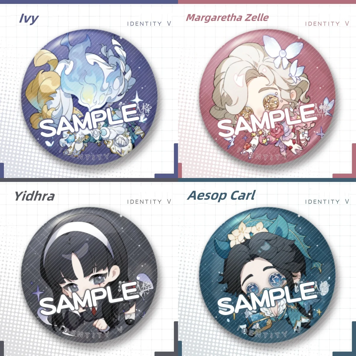 بروش أنيمي كوسبلاي كارتون ، تشي شيي ، جوسيف ، إيما ، الغابة ، اليدرا ، ناير ، دبوس لطيف ، شارة هدية غير لامعة ، مجوهرات ، جديدة ، 75 *