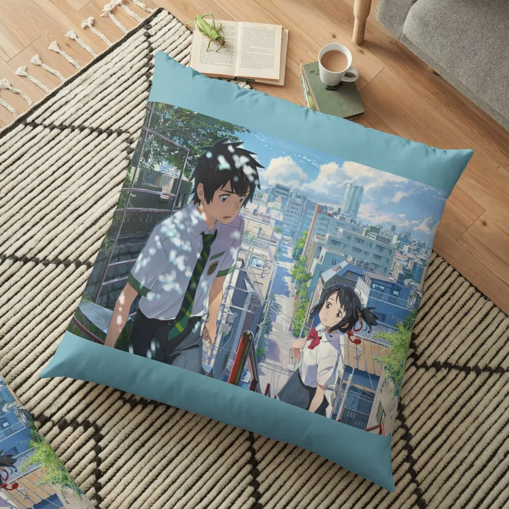 

Kimi no na wa / Your Name Floor Pillow Luxury Pillow Cover